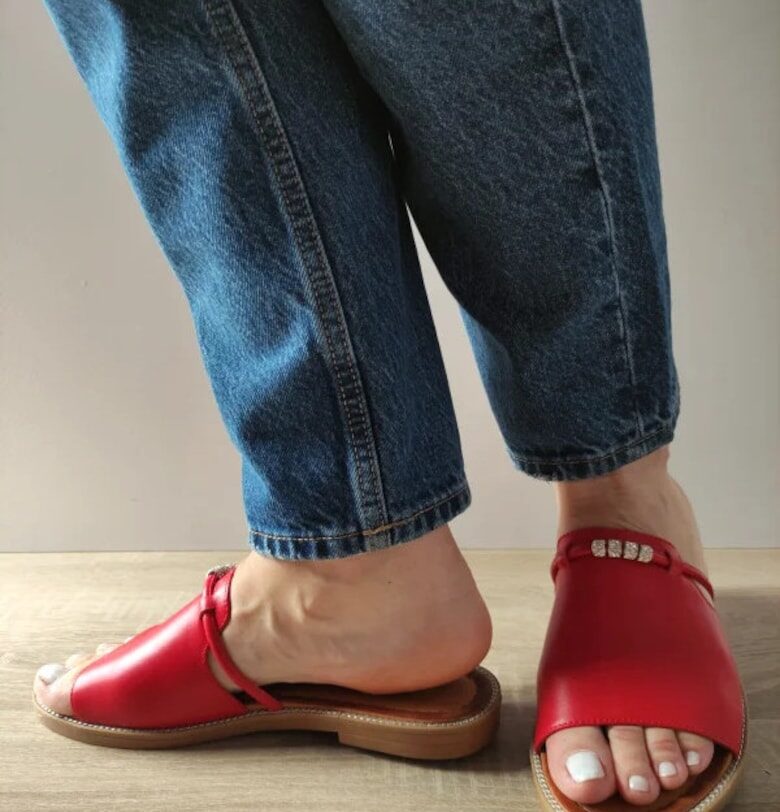 Ежедневни сабо дамски  10993 Rosii - Червено - Червен DOGATI