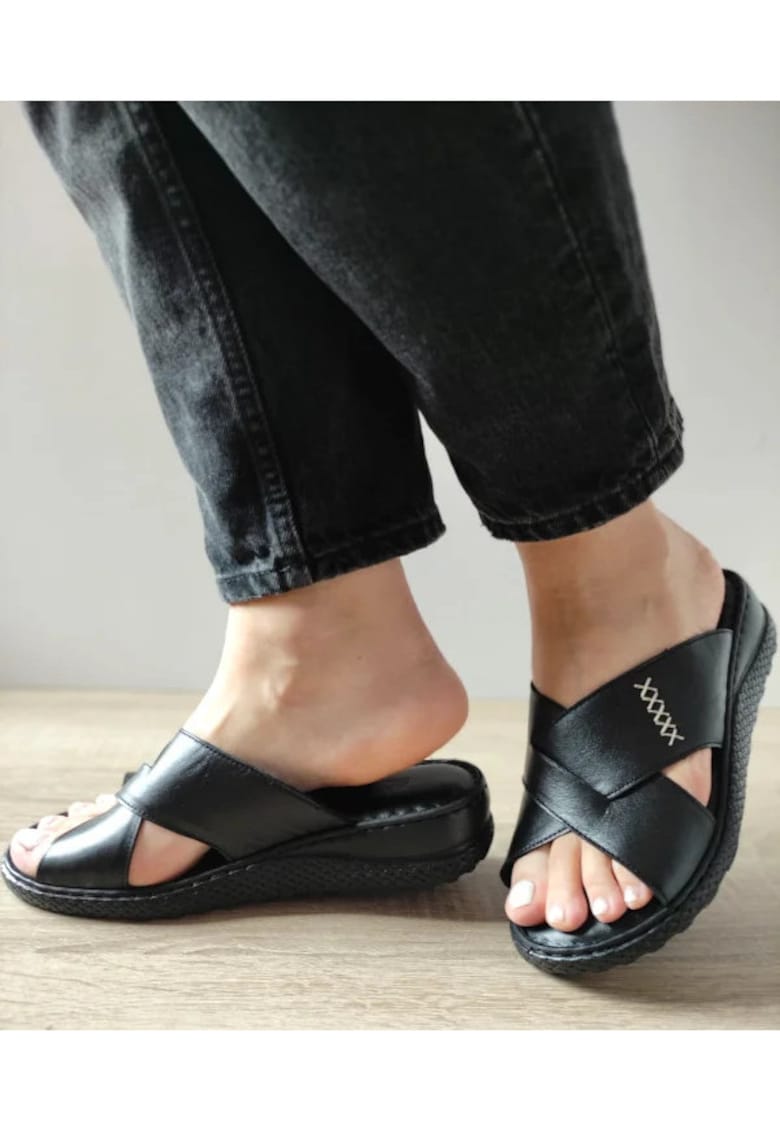 Ежедневни сабо дамски 28-531 Черни - Черно - Черен BIO FLEX