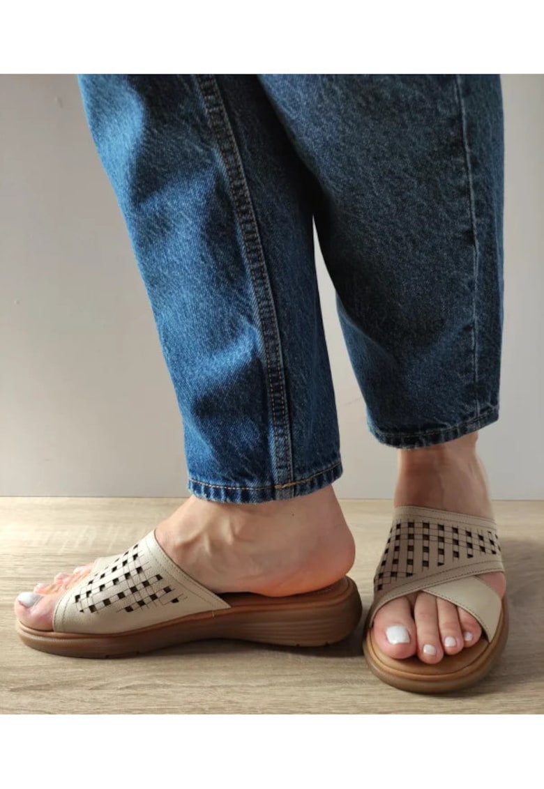 Ежедневни сабо дамски 33175 Бежов - Бежов - Бежов FORMAZIONE