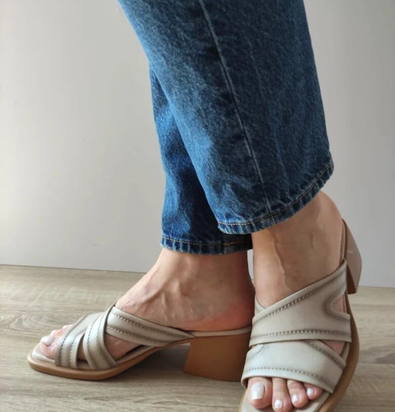 Ежедневни сабо дамски  60012C 14-N Бежов - Бежов - Бежов Pass