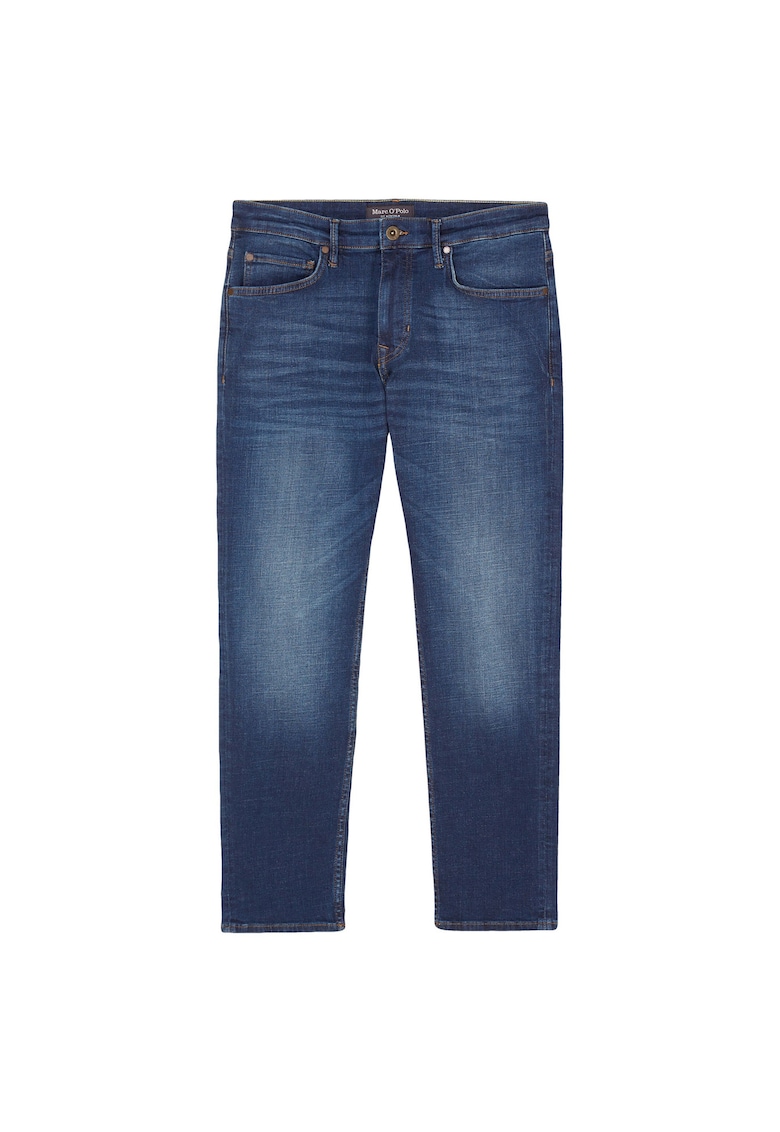 Еластични дънки със захабен ефект - Син Marc OPolo