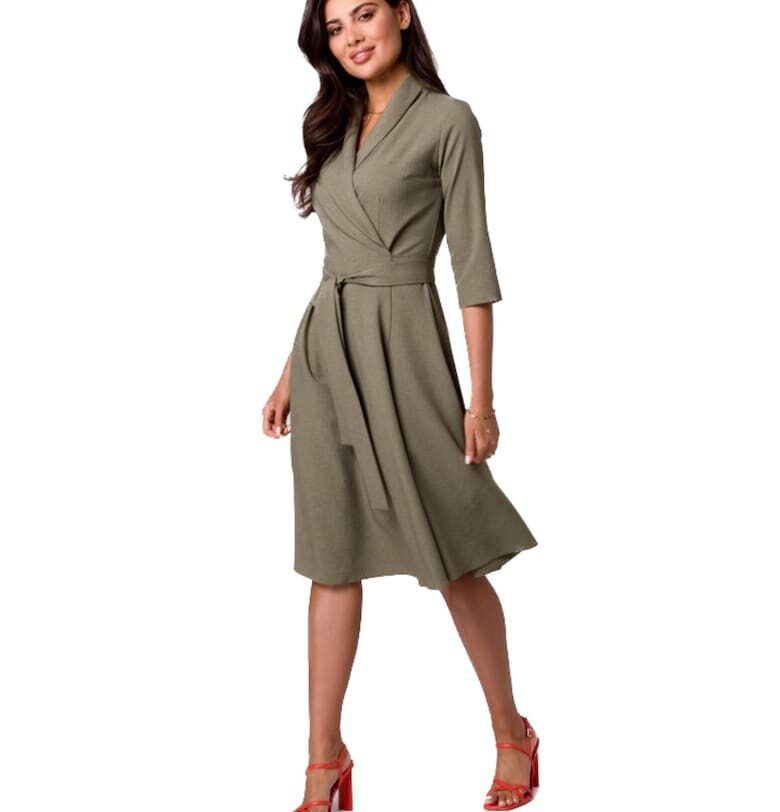 Елегантна дамска рокля -  Ibliramur - Зелен BeWear