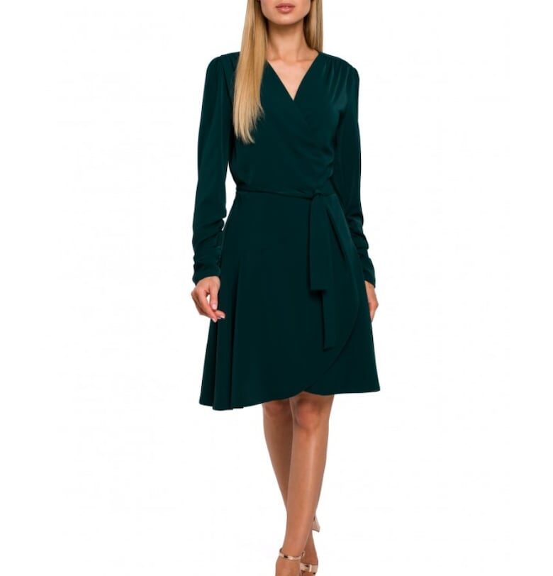 Елегантна рокля -  Полиестер - Зелен MOE