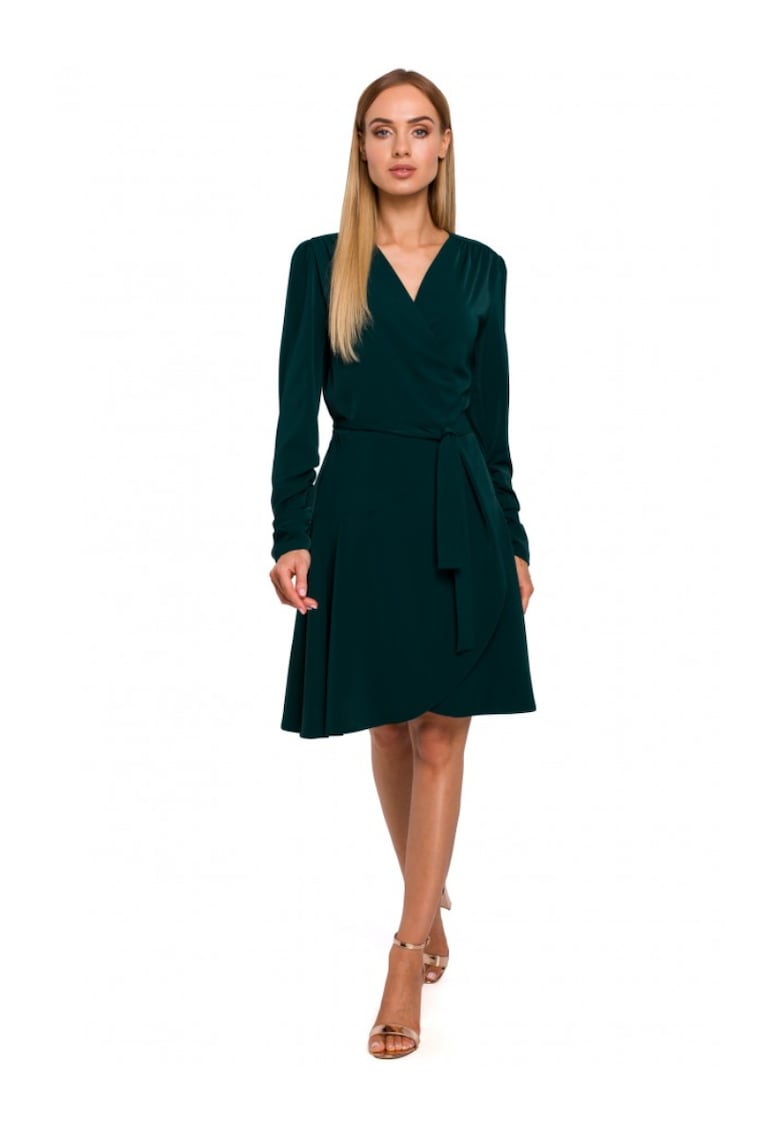 Елегантна рокля - Полиестер - Зелен MOE