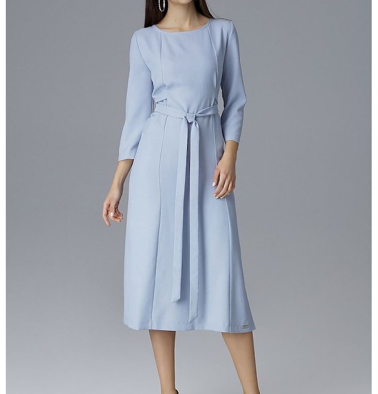 Елегантна рокля модел 126022 Фиг Figl