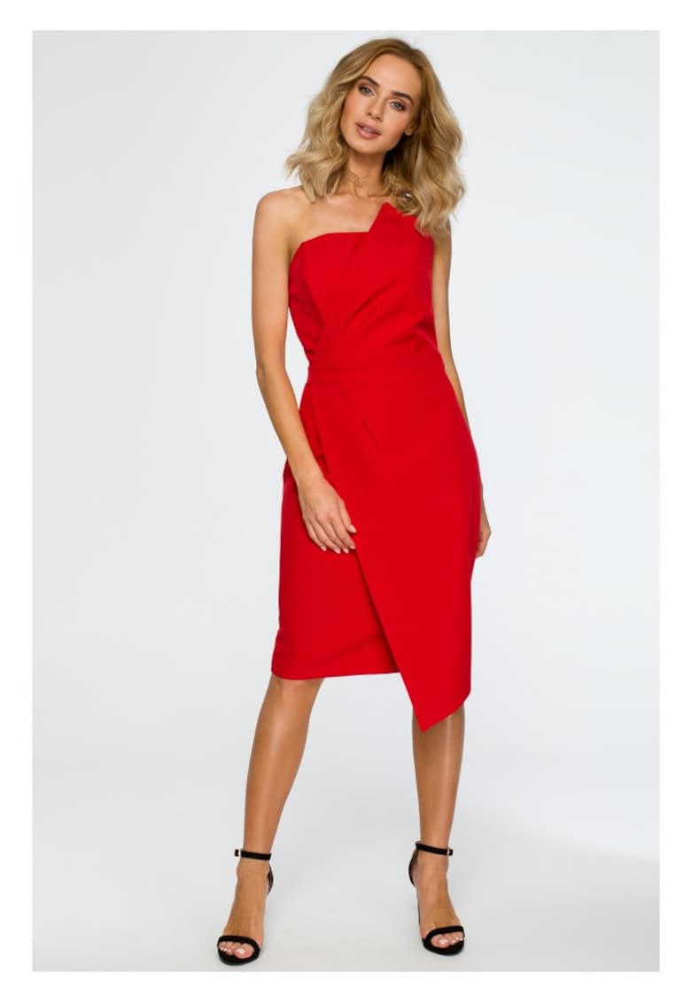 Елегантна рокля - тъмносиньо MOE