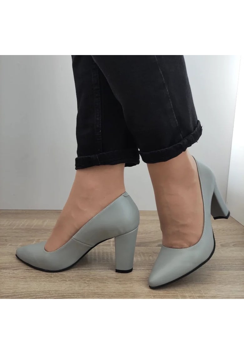 Елегантни дамски обувки 5120 Grey - Сиви - Сив PERLLA