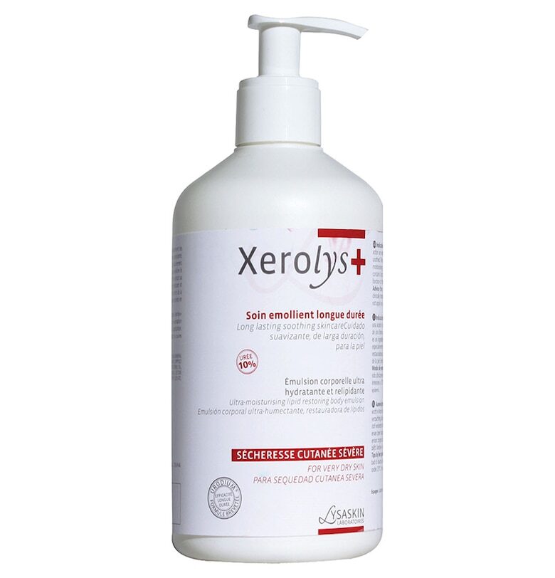 Емулсия с дълготрайна хидратация и релипидизация за тяло  Xerolys+ - 500 мл LYSASKIN