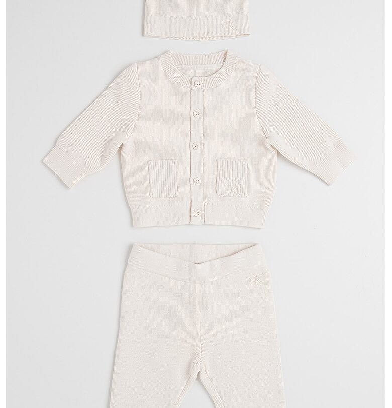 Жилетка - панталон и шапка - Крем CALVIN KLEIN