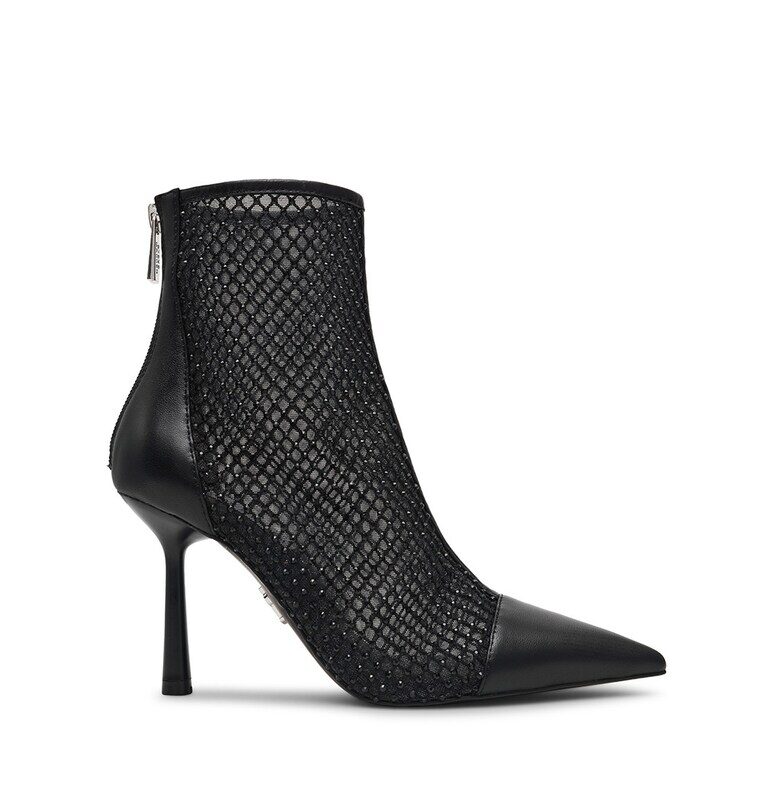 Заострени ботинки с ток - Черен Steve Madden