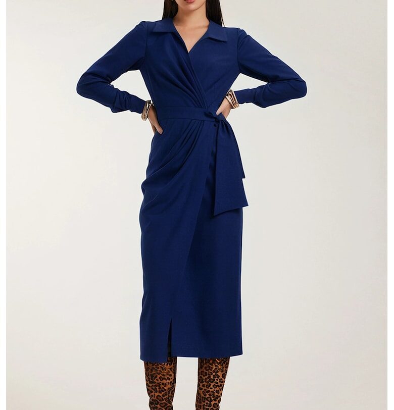 Застъпена рокля Margot Alina Cernatescu