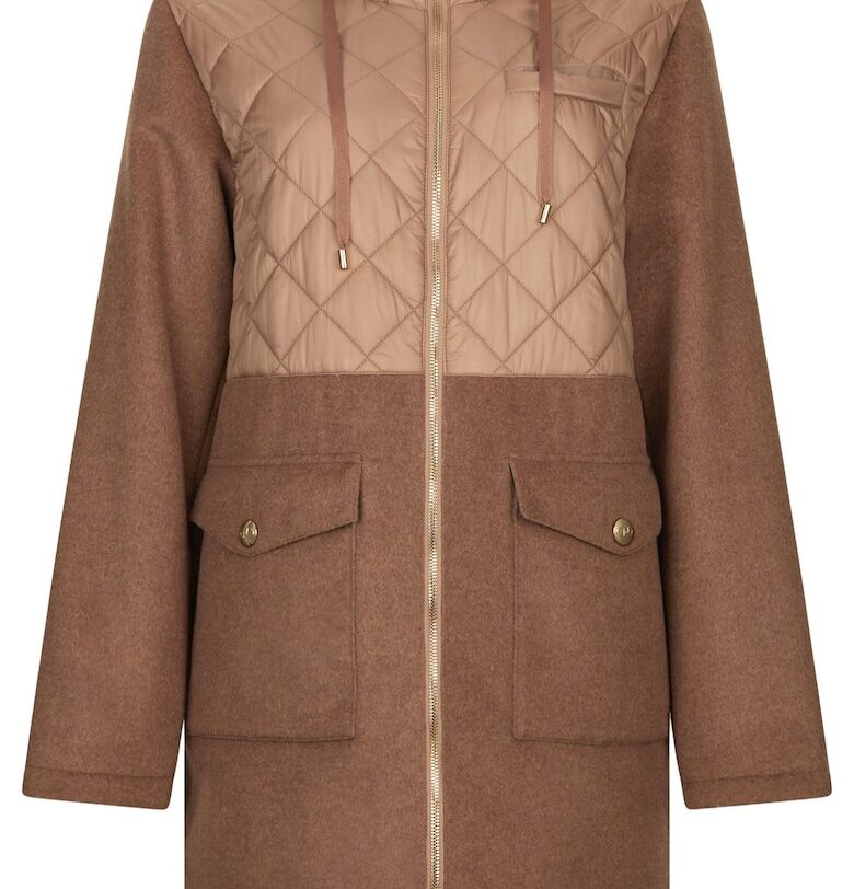 Зимна парка с вълна - Карамел Liu Jo