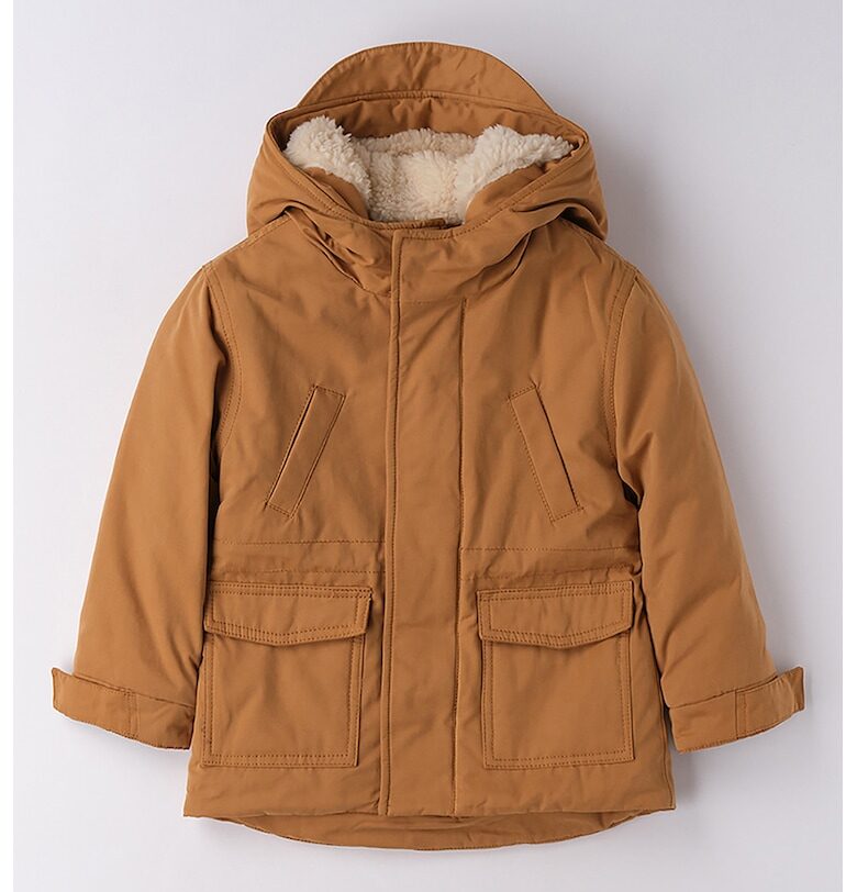 Зимна парка с плюшена подплата - Карамел IDO