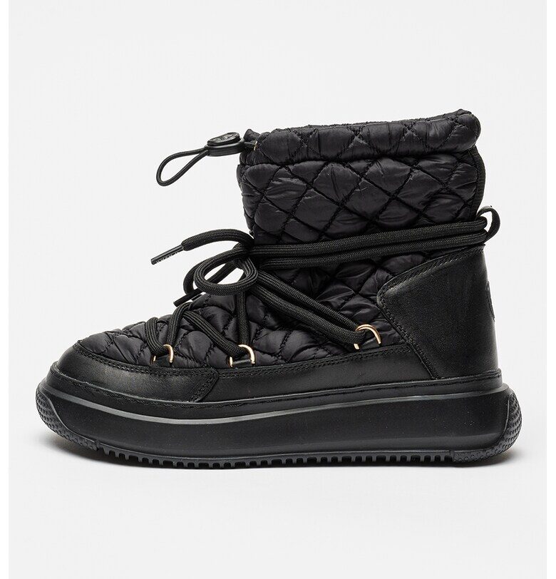 Зимни боти Gravita с лесно обуване - Черен Pajar