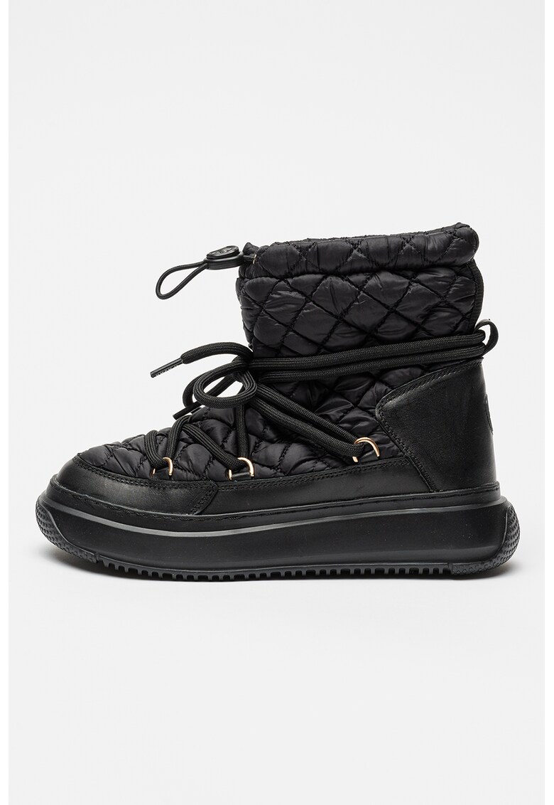 Зимни боти Gravita с лесно обуване - Черен Pajar