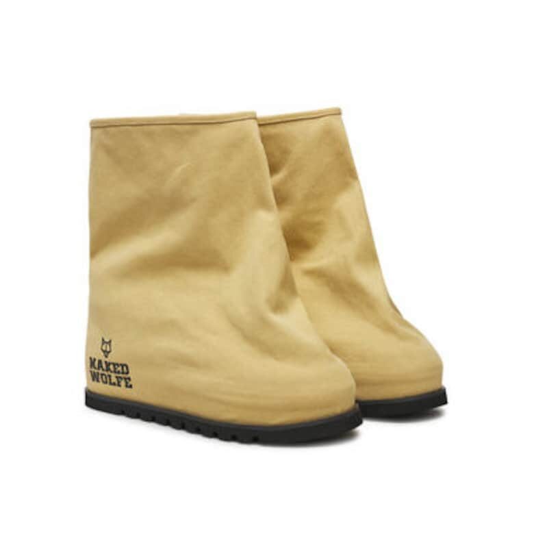 Зимни ботуши  BAGBOOT - Текстил - Бежов NAKED WOLFE