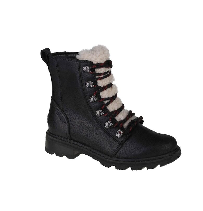 Зимни ботуши -  Lennox Lace Cozy WP Boot 1952511010 - черни - Sorel