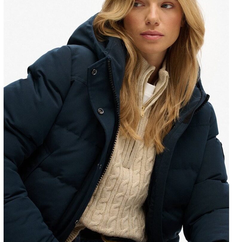 Зимно бомбър яке Everest - Ултрамарин синьо Superdry  Co