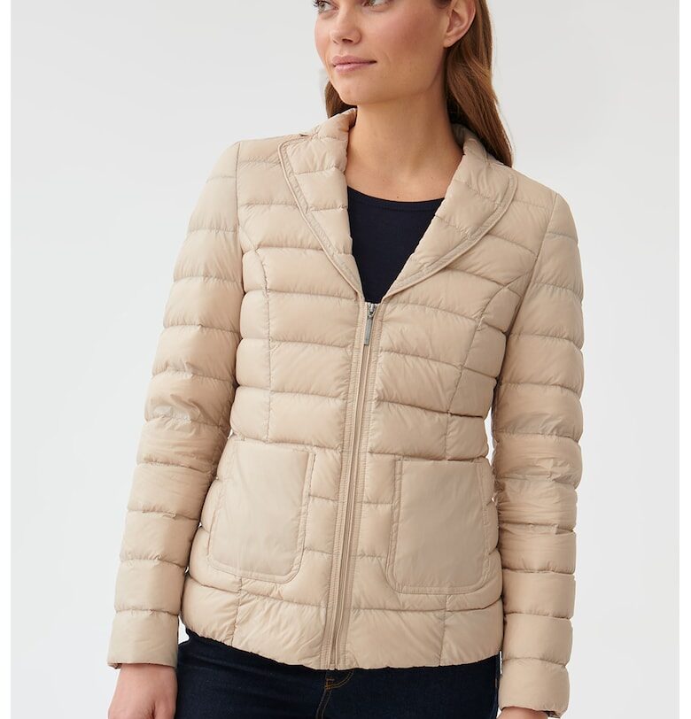 Зимно капитонирано яке Flatko - Бежов Tatuum