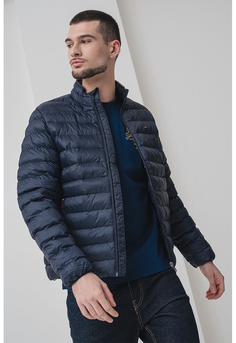 Зимно капитонирано яке - Ултрамарин синьо Tommy Hilfiger