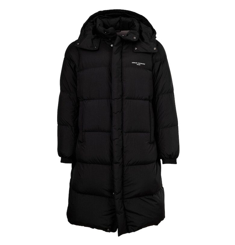 Зимно капитонирано яке - Черен ARMANI EXCHANGE