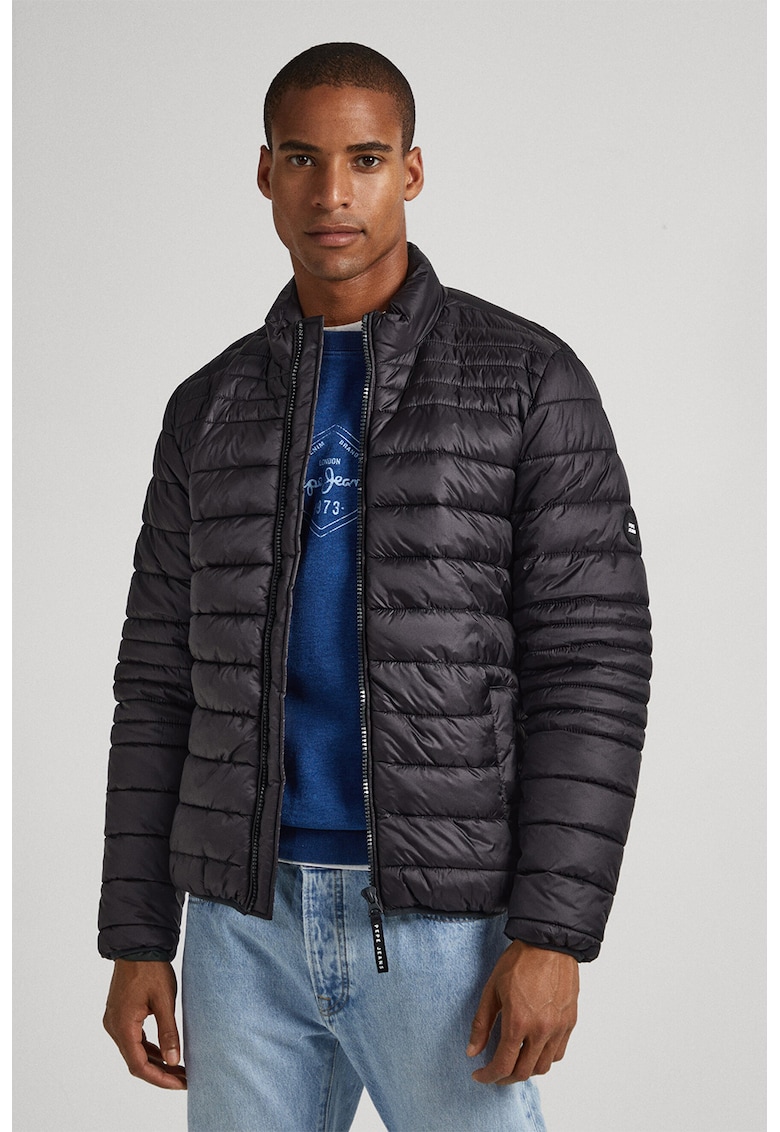 Зимно капитонирано яке - Черен Pepe Jeans London