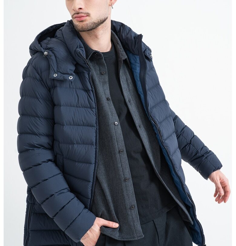 Зимно капитонирано яке с пухена вата - Ултрамарин синьо Colmar