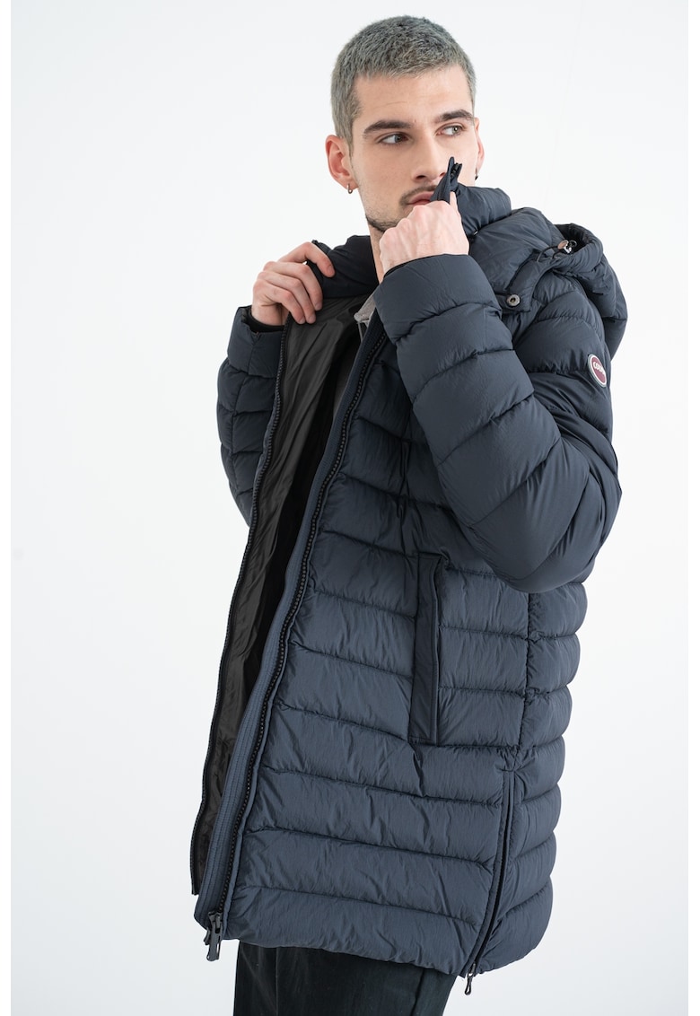 Зимно капитонирано яке с пухена вата - Черен Colmar