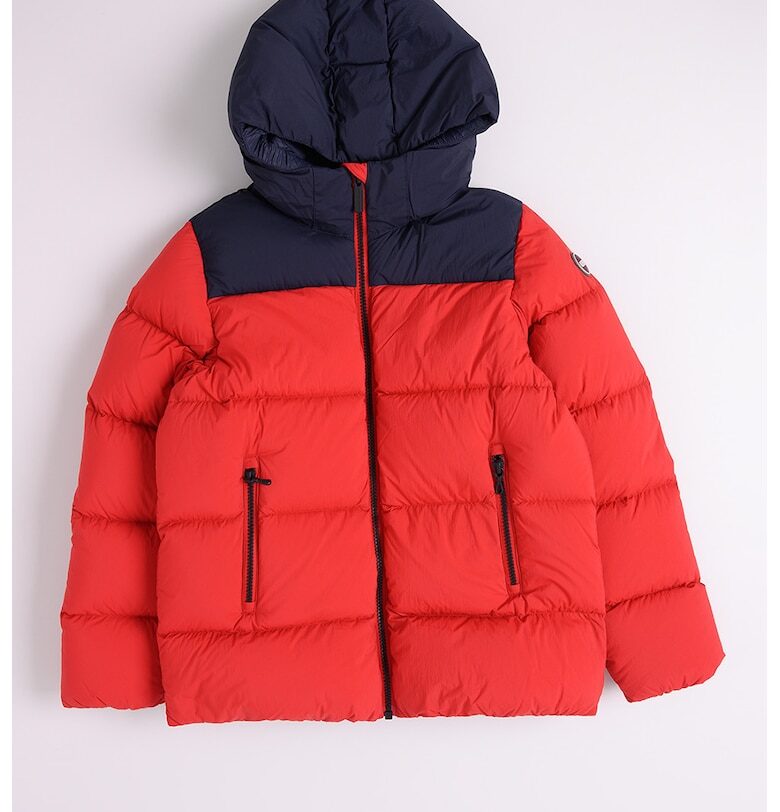 Зимно пухено яке - Ултрамарин синьо/Аленочервен Colmar