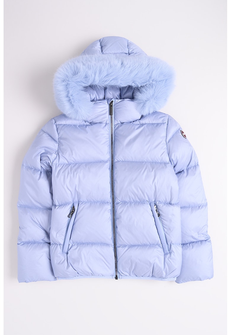 Зимно пухено яке с отделящ се еко пух - Пастелносин Colmar