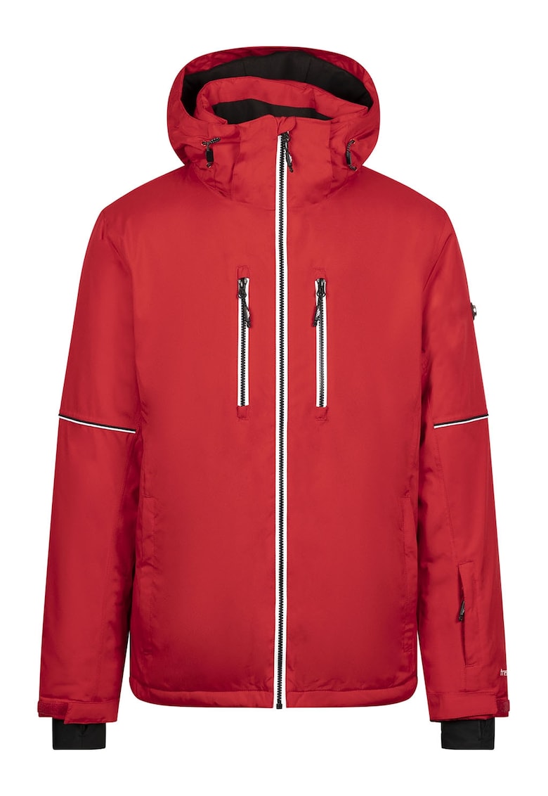 Зимно ски яке Joseph с джобове на гърдите - Аленочервен Trespass