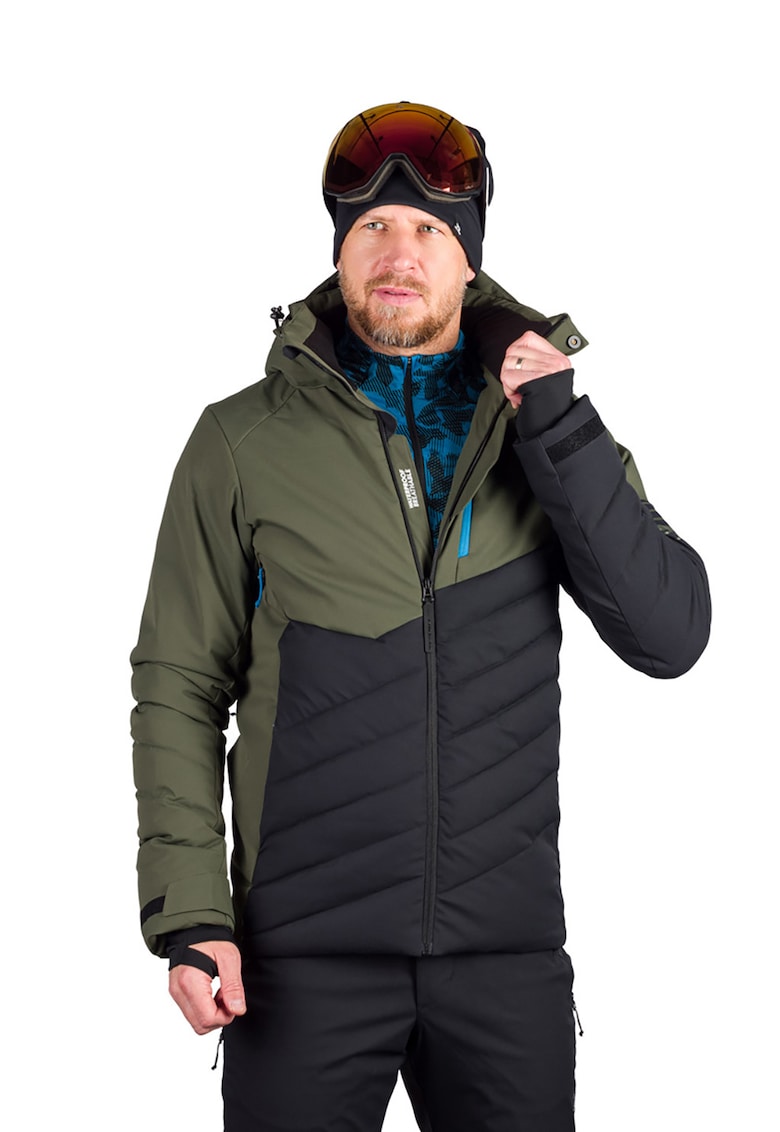 Зимно ски яке Zygmunt с качулка - Черен/Каки NORTHFINDER