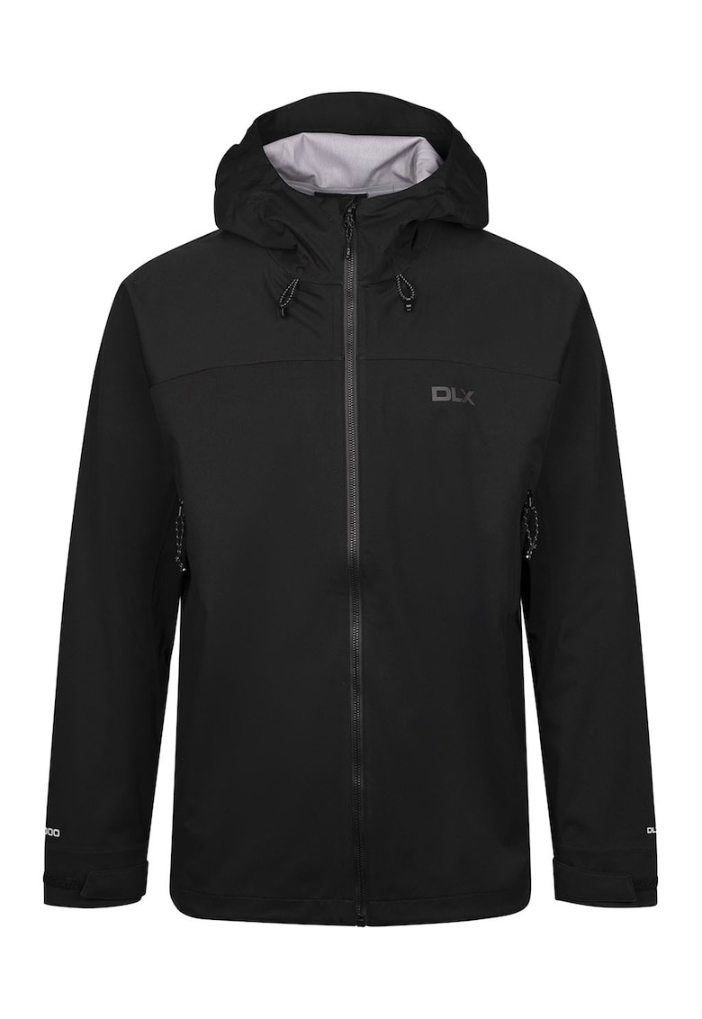 Зимно трекинг яке с джобове встрани - Черен Trespass