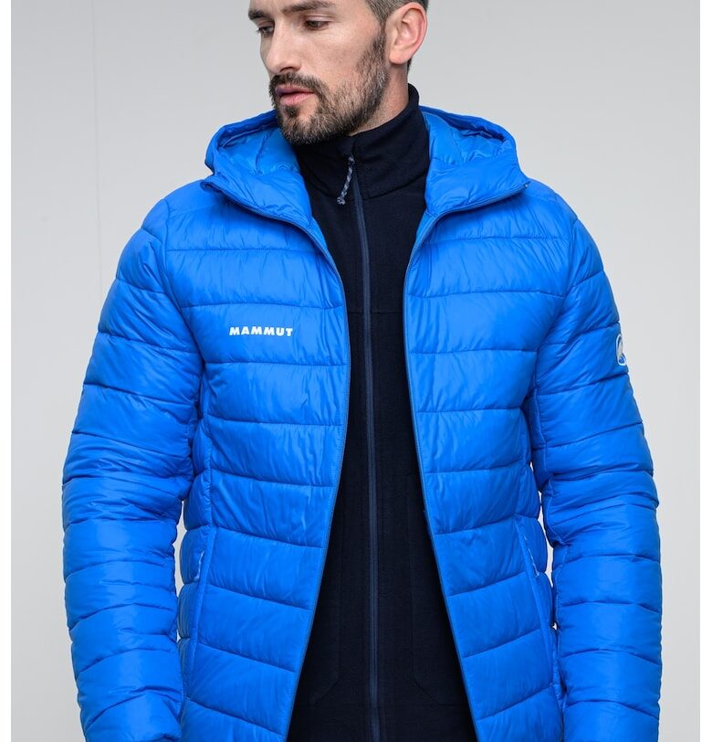 Зимно хайкинг яке Crag IN с качулка - Кралско Синьо Mammut