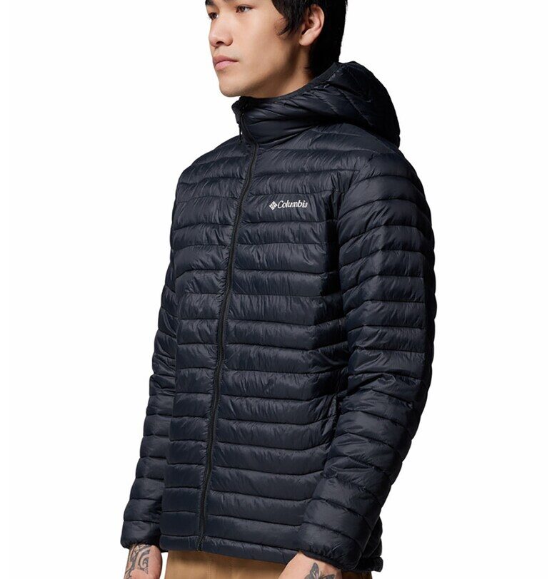 Зимно хайкинг яке Powder Pass™ с качулка - Черен Columbia