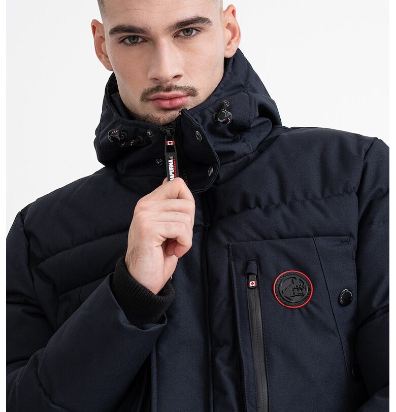 Зимно яке Albertana с качулка - Тъмносин Anapurna