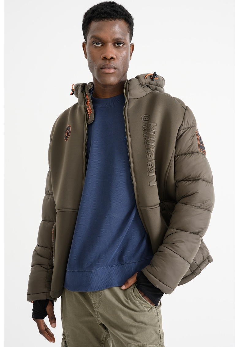 Зимно яке Bafare с качулка - Каки Geographical Norway
