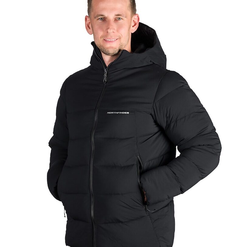 Зимно яке Bronsilaw за хайкинг и трекинг - Черен NORTHFINDER