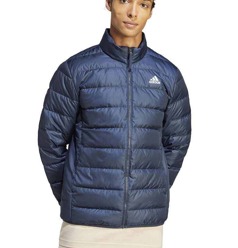 Зимно яке Essentials с пухена вата - Тъмносин adidas Sportswear