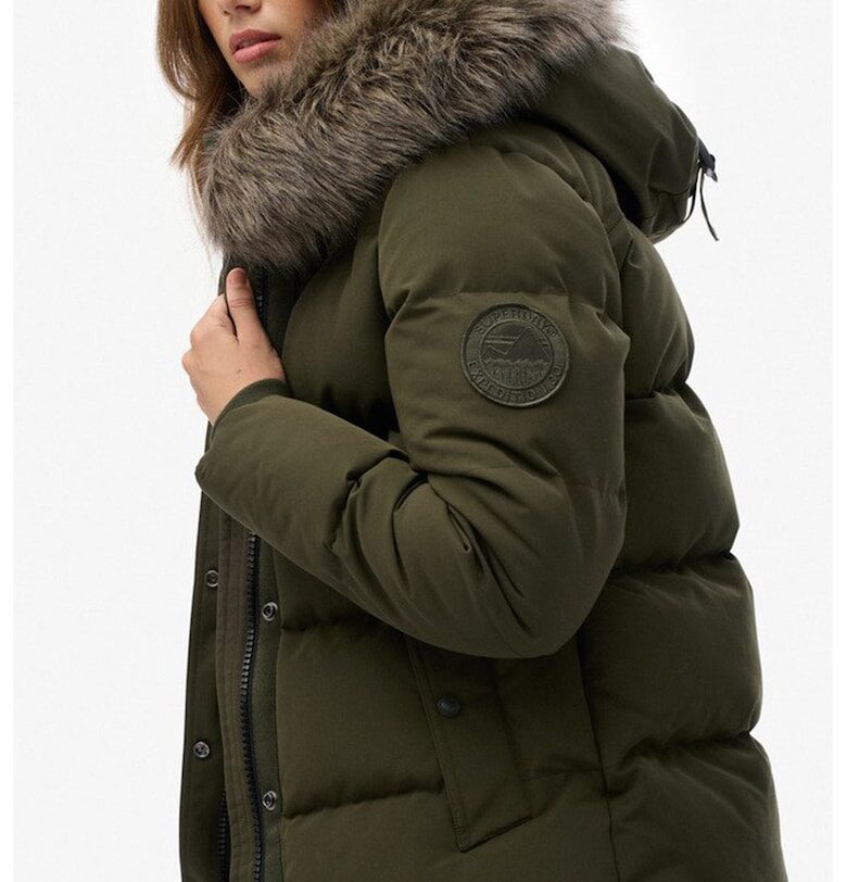 Зимно яке Everst 5 Baffle с еко пух - Каки Superdry  Co