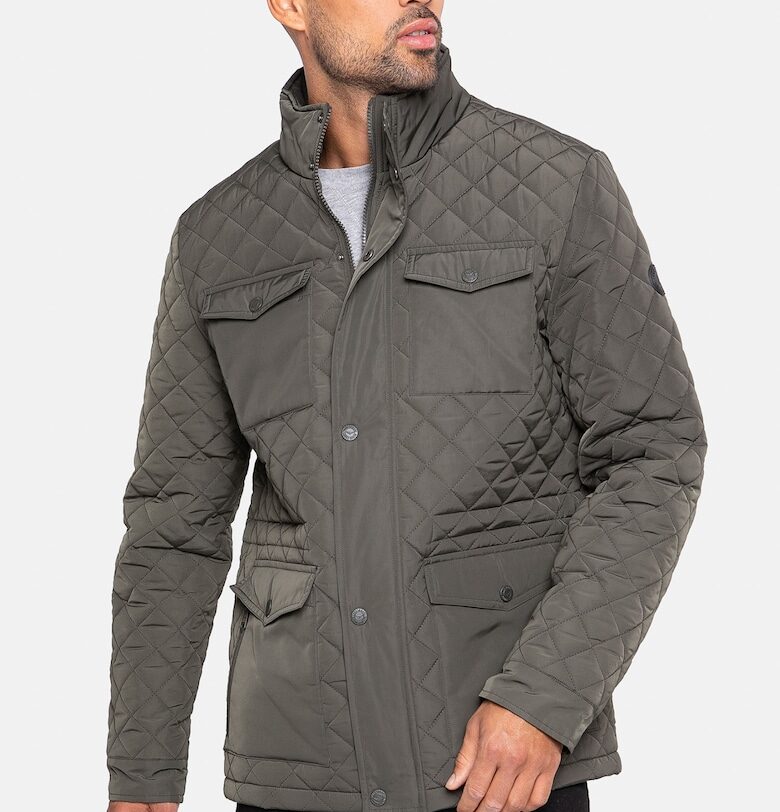 Зимно яке Gallan 8329 с джобове - Каки Threadbare