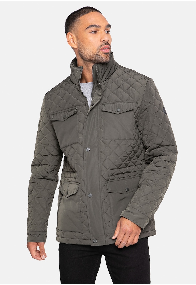 Зимно яке Gallan 8329 с джобове - Каки Threadbare