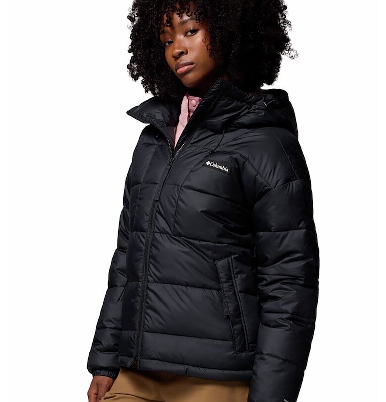 Зимно яке Pike Lake III с качулка - Черен Columbia