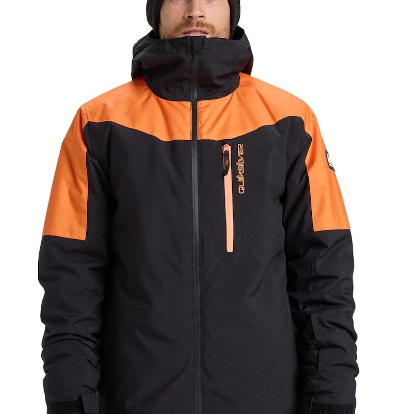 Зимно яке Titano Skin - Черен/Оранжев QUIKSILVER