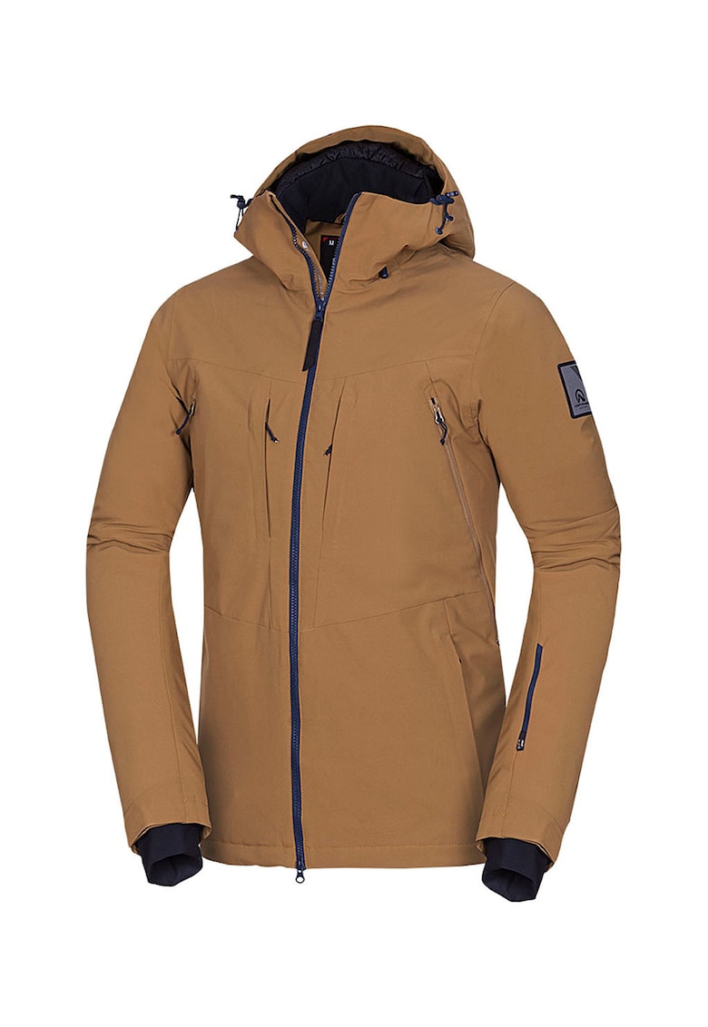 Зимно яке за трекинг Bodie с качулка - Кафяв NORTHFINDER