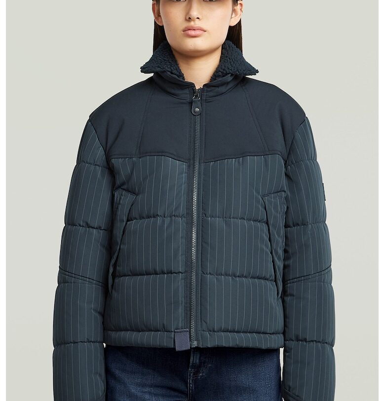 Зимно яке на райе - Петролно синьо G-STAR