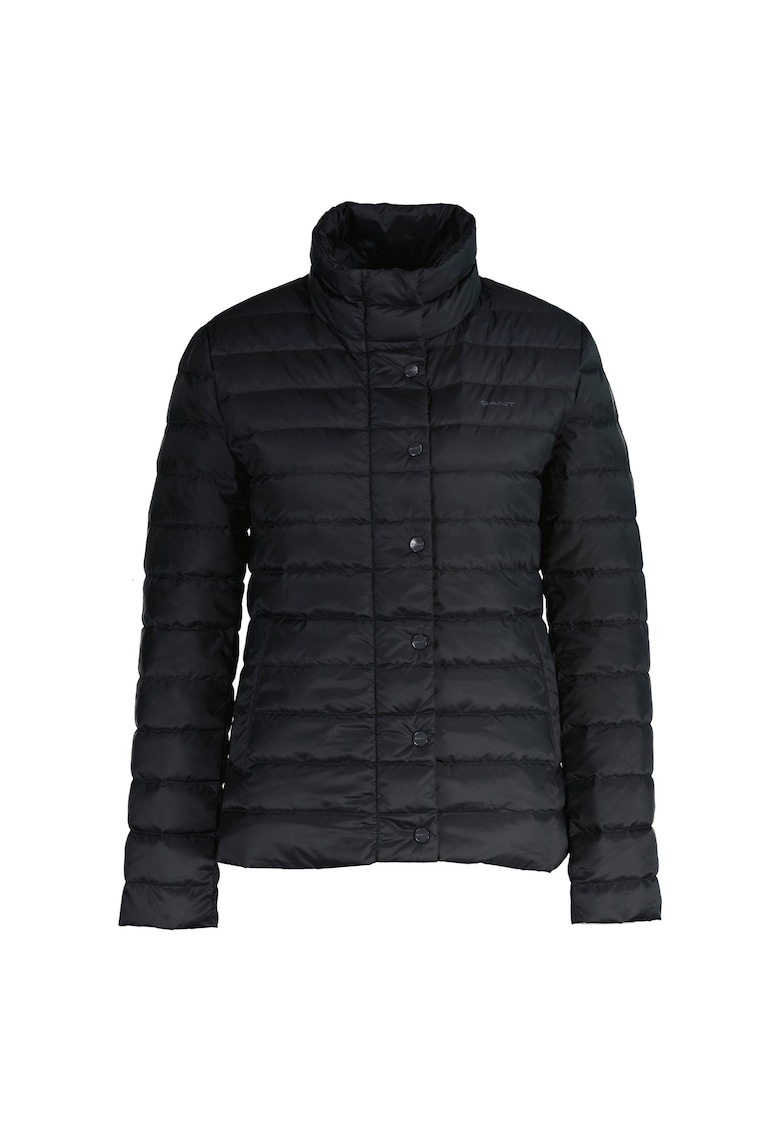 Зимно яке с вата и цип - Черен Gant