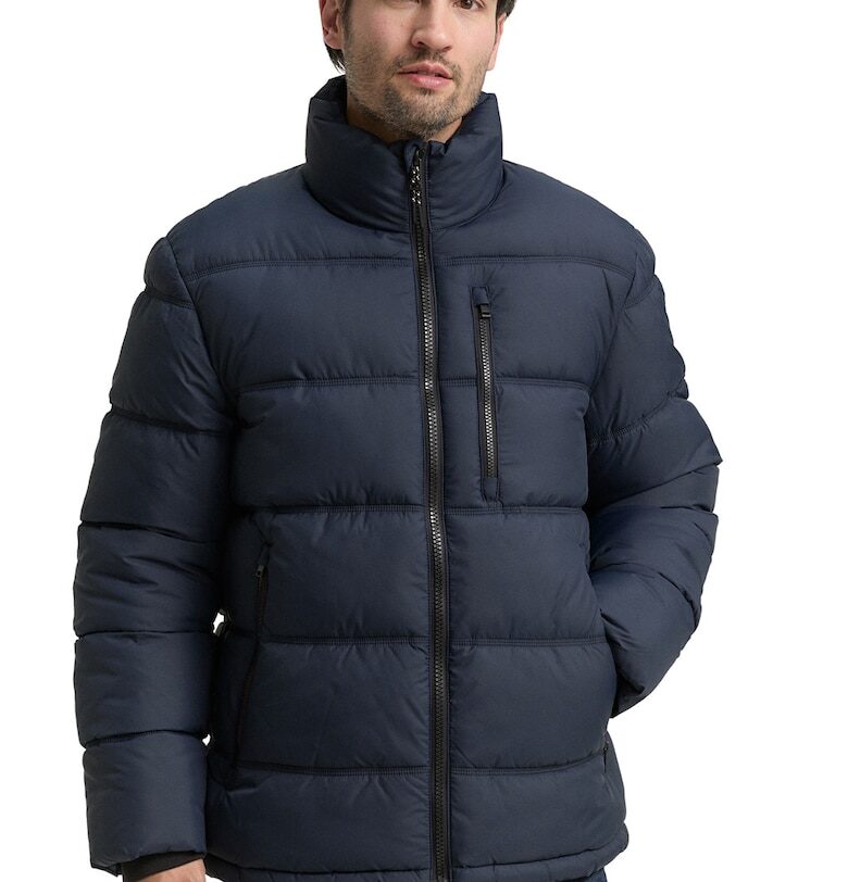 Зимно яке с висока яка - Тъмносин Tom Tailor