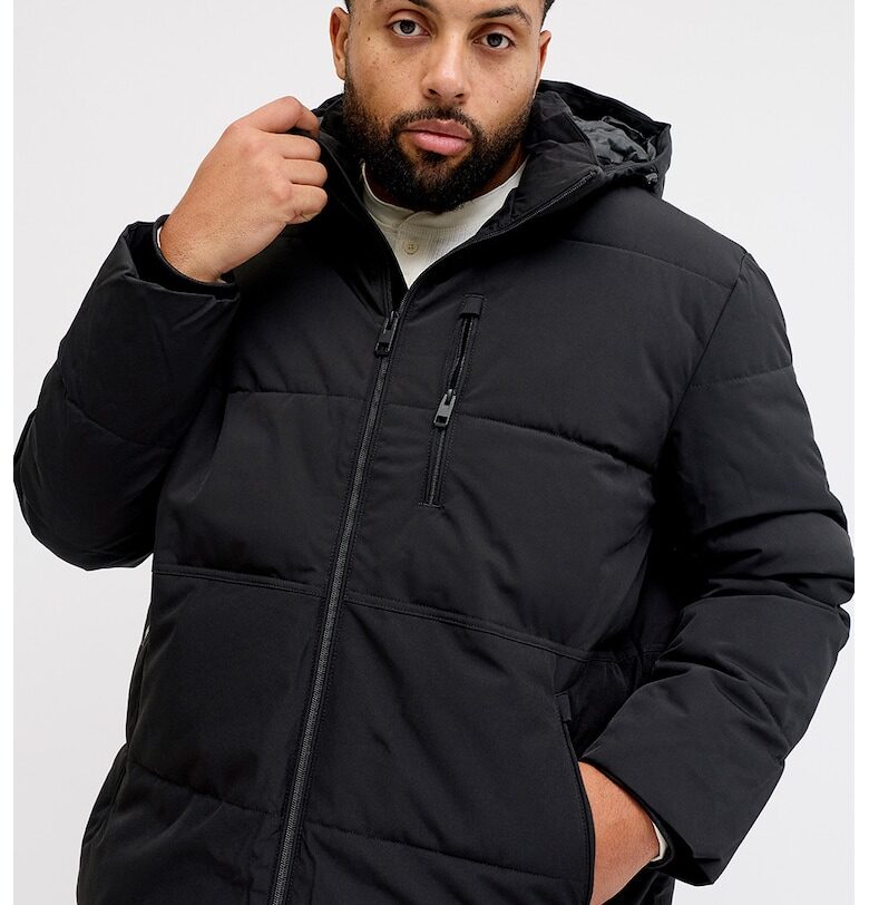 Зимно яке с висока яка - Черен Jack  Jones