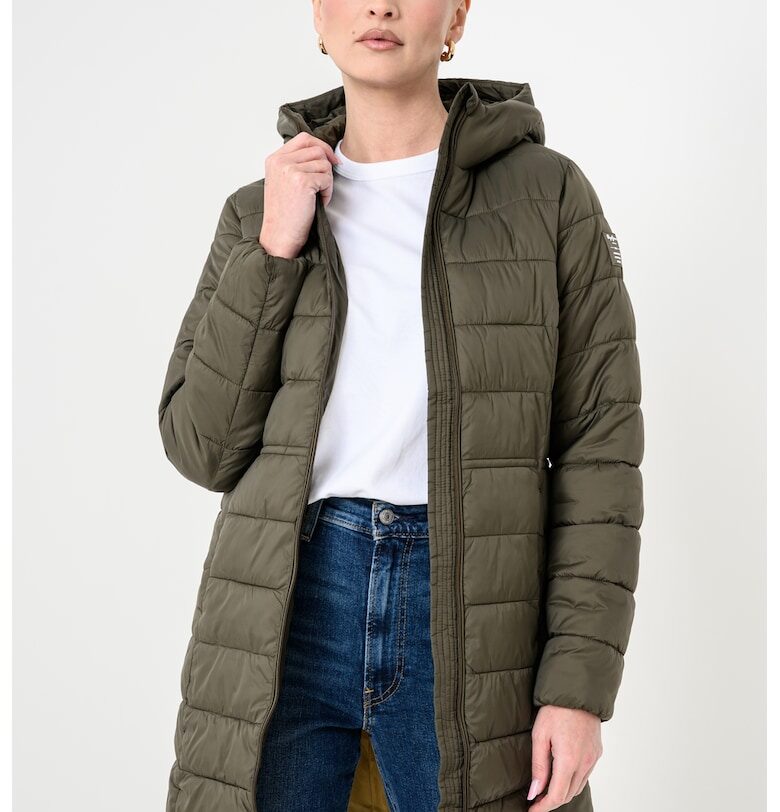 Зимно яке с джобове встрани - Папратово зелено Pepe Jeans London